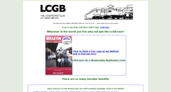 Desktop Screenshot of lcgb.org.uk