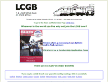 Tablet Screenshot of lcgb.org.uk